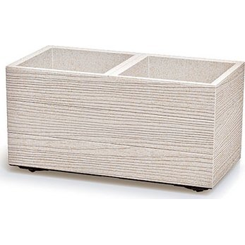 Virágcserep Prosperplast MADERA CASE eco fa 57,7 cm fehér eco (DMA600W-S449W)