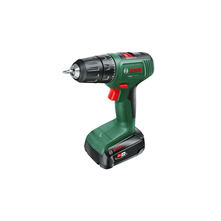 Bosch EasyDrill 18V-40 1630 RPM Kulcsnélküli 1,3 kg Fekete, Zöld (06039D8004)