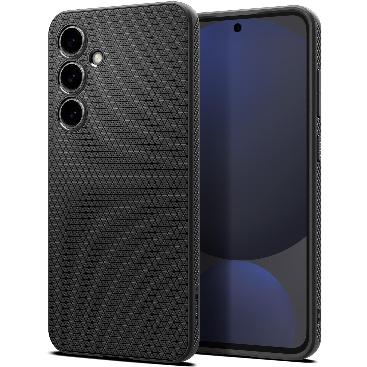 Spigen Liquid Air matte Black Samsung Galaxy S24 FE tok (ACS08618)