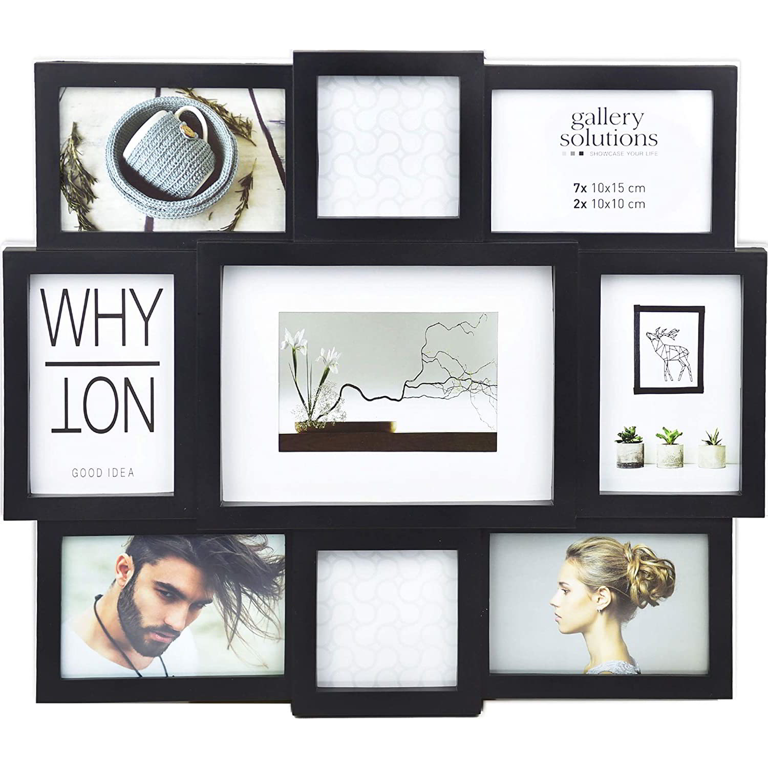 Nielsen Why Not Collage 49x42,5 képkeret - Fekete (8999334)