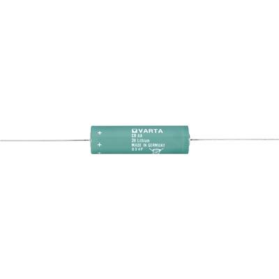 AA lítium ceruzaelem, forrasztható, 3V 2000 mAh, forrfüles, 15 x 50 mm, Varta CR AA CD (6117-CR)