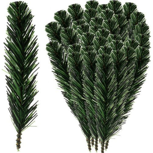 Adventi Műfenyő Dekor Ág - Koszorúhoz, 21 cm, 40 db (5900779946385)