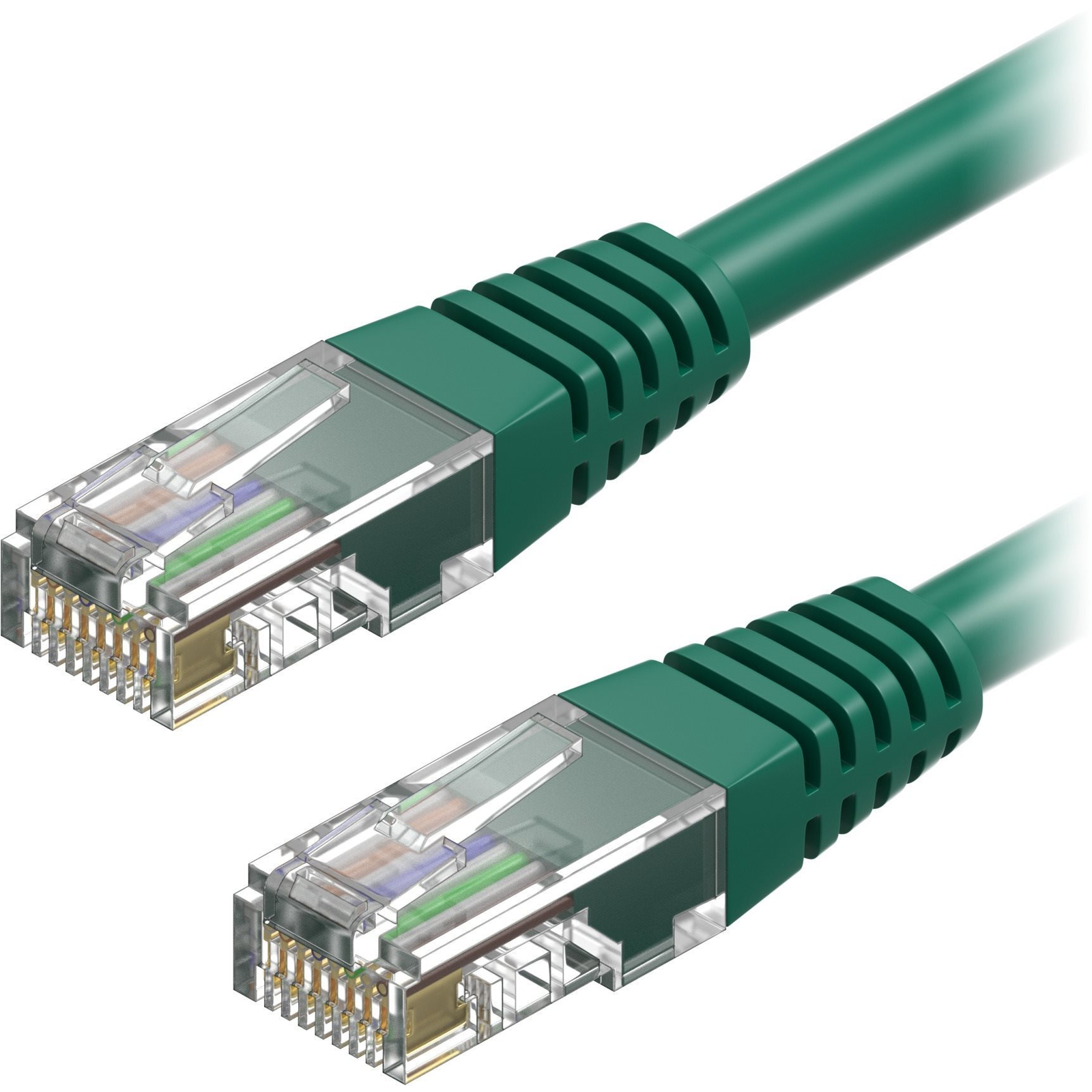 AlzaPower Patch CAT5E UTP 0,25m, zöld (APW-CBP5EU0002E)