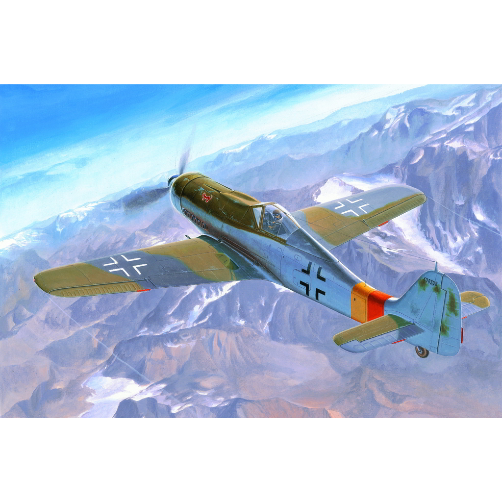 HobbyBoss Focke Wulf Fw 190D-9 vadászrepülőgép műanyag összeépíthető makett (1:48) (MHB-81716)