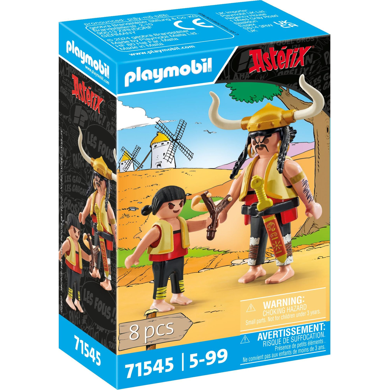 Playmobil 71545 Asterix: Soupalognon y crouton és Pepe (4008789715456)