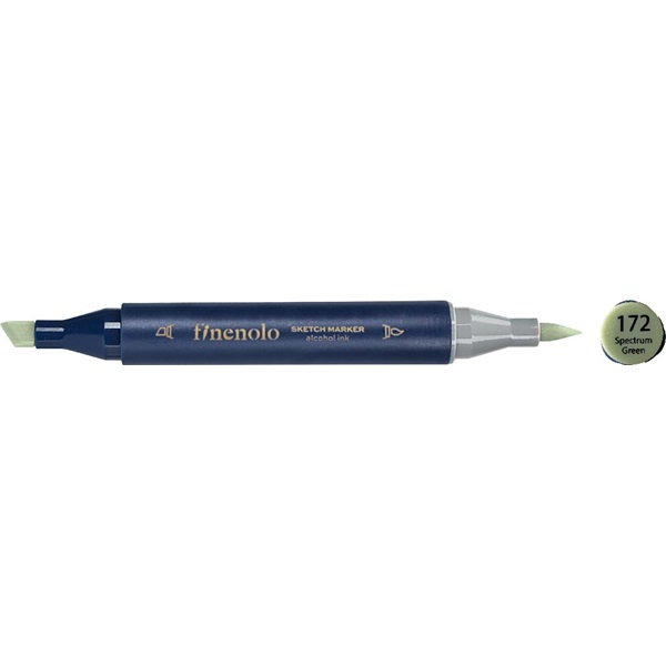 Deli Finenolo 172 - Spectrum Green kétvégű permanent ART marker (DEC184-F/172)
