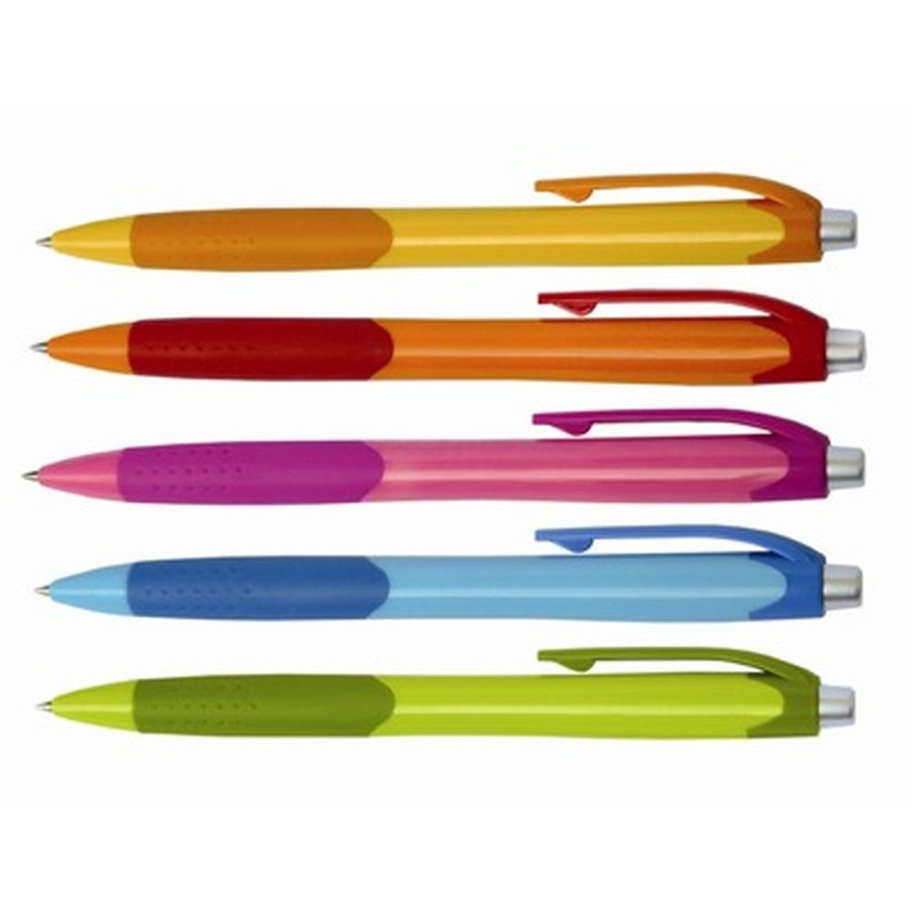 Spoko Fruity nyomógombos golyóstoll többfajta - 0.7mm / Kék (S011199248)