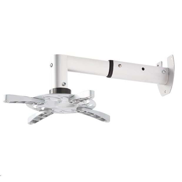 Stell SHO 1092 kihúzható fali projektor tartó ezüst (SHO1092)