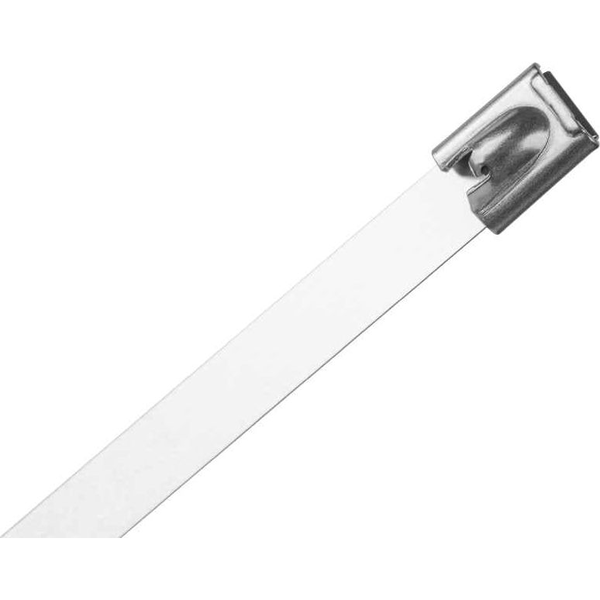 LP NAR0077-35 Opaska zaciskowa stalowa 35cm x 7.9mm (20 sztuk)
