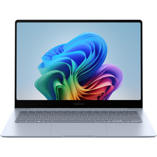Samsung Galaxy Book4 Edge NP940XMAA-EXP Qualcomm Snapdragon X1E-80-100 Ноутбук 35,6 см (14") Тъчскрийн WQXGA+ 16 GB LPDDR5x-SDRAM 512 GB eUFS Wi-Fi 7 (802.11be) Windows 11 Home Син