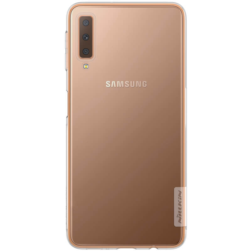 Nillkin Nature Samsung Galaxy A7 (2018) Szilikon Hátlap - Átlátszó (NL169357)