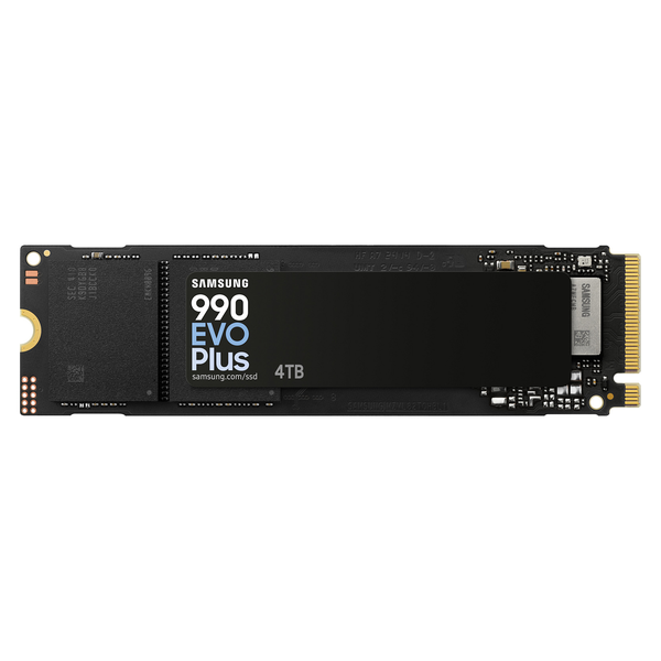 4TB M.2 PCIe NVMe2.0 Samsung 990 EVO Plus TLC/7250/6300
