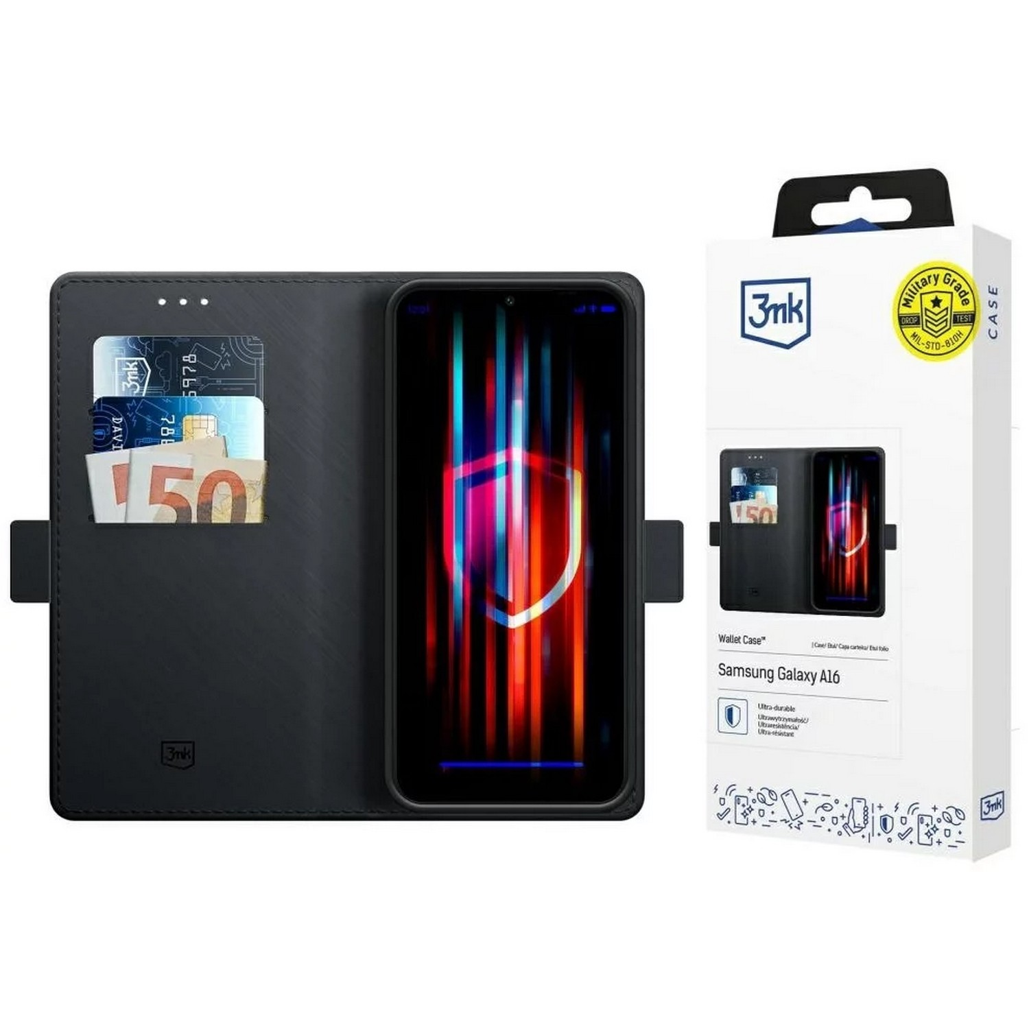 3mk Google Pixel 9A Telefon tok - Fekete (5903108645270)