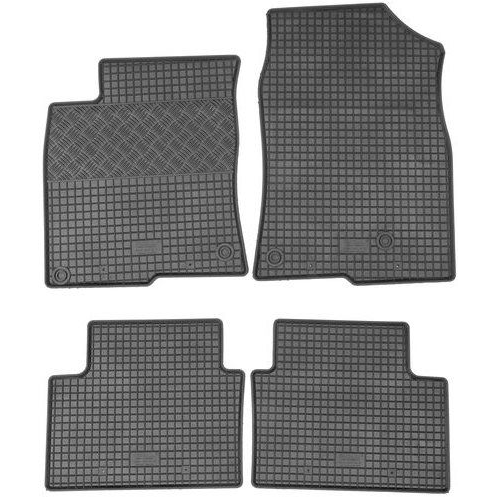RIGUM Rubber Car Mats for Honda CIVIC X, 03/2017-> (2590X12)