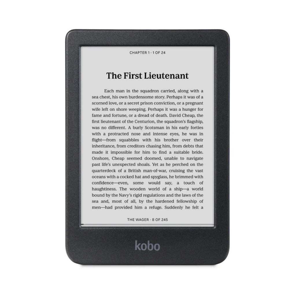 Kobo Clara BW e-book olvasó 16GB fekete (KO-N365-KU-BK-K-EP) (KO-N365-KU-BK-K-EP)