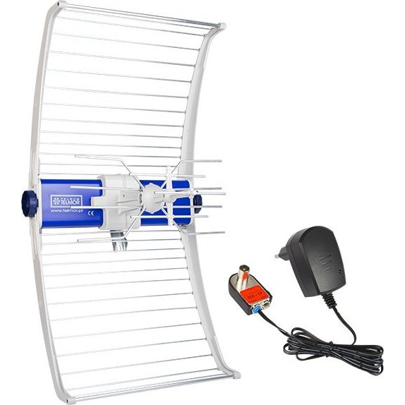 TV-Antenna DVB-T/T2 ASR IQ 5G 700 PROTECTED 2023 ZZA-7 Telkom Telmor Tápegységgel ZZA-7 Telkom Telmor (ANT0243.1Z)