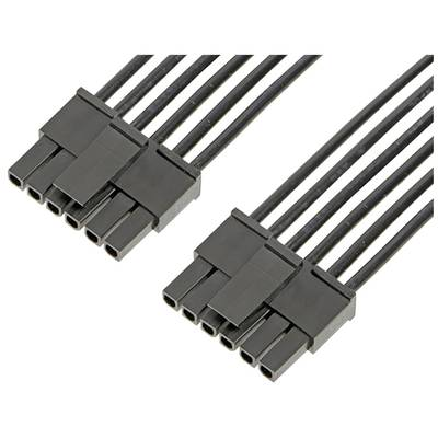 Molex Hüvelyház kábel Pólusok száma 6 2147502061 1 db (2147502061)