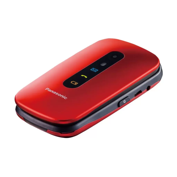 Panasonic KX-TU456EX piros kártyafüggetlen mobiltelefon