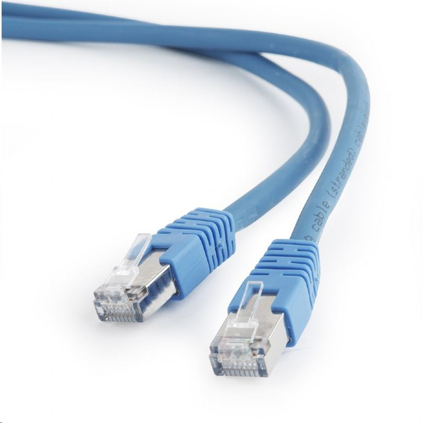 gembird CAT6A Patchkabel (LSZH), 0,5m, blau