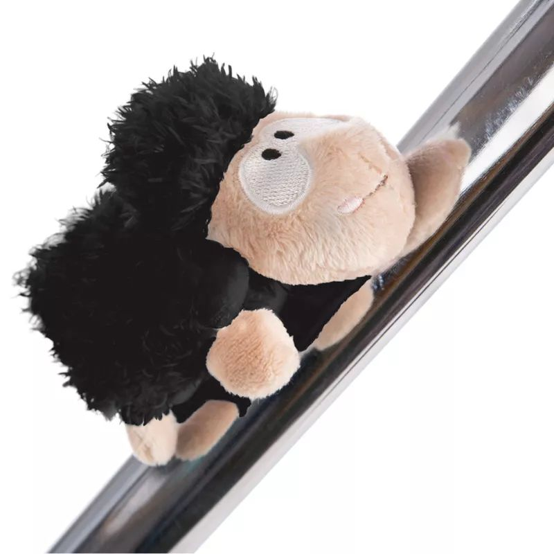 Nici Green Fekete bárány mágneses plüss figura - 11 cm (49673)