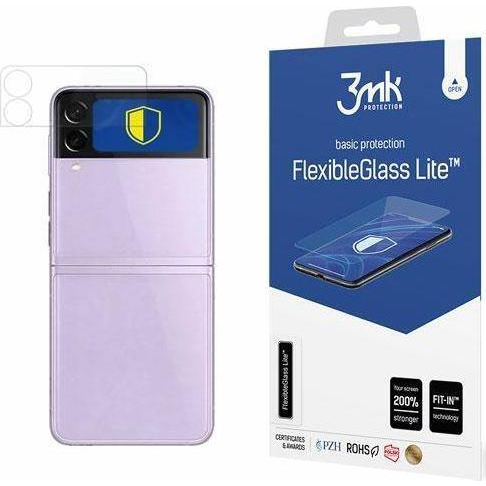 Samsung Galaxy Z Flip 3 5G Hybridní Sklo 3mk FlexibleGlass Lite