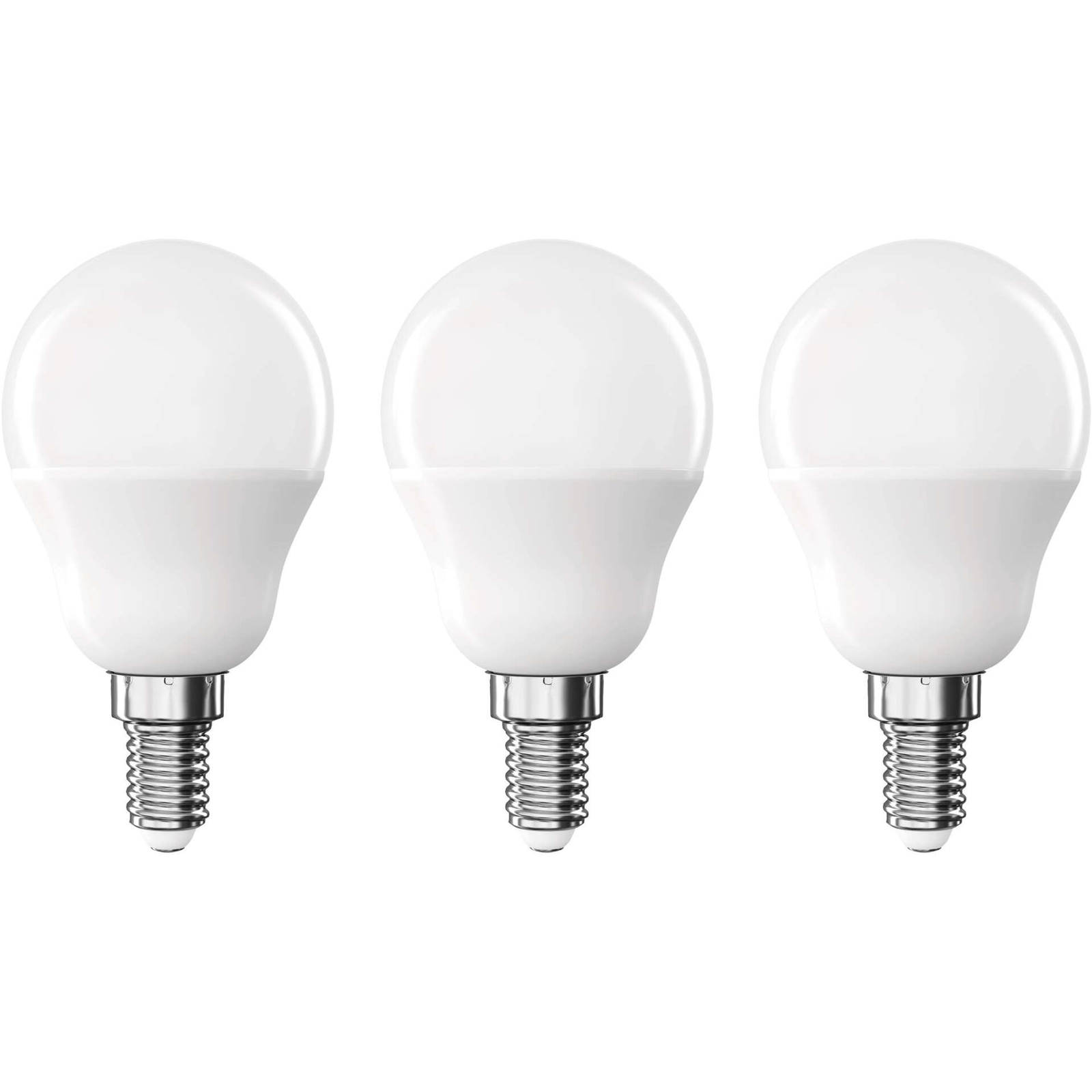 EMOS Classic Mini Globe, E14, 4,2 W (40 W), 470 lm, semleges fehér, 3 db (1525731440)