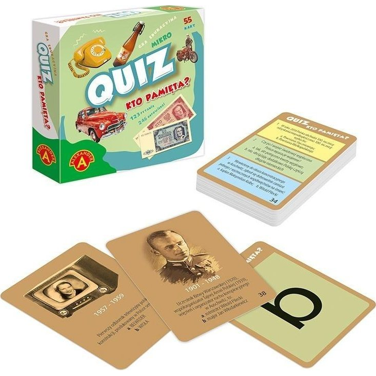 Silver Quiz Kto pamięta? Történelem Kvízjáték (5906018028669)