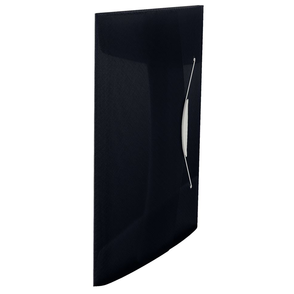 Esselte VIVIDA gumis mappa fekete (624043) (esselte624043)