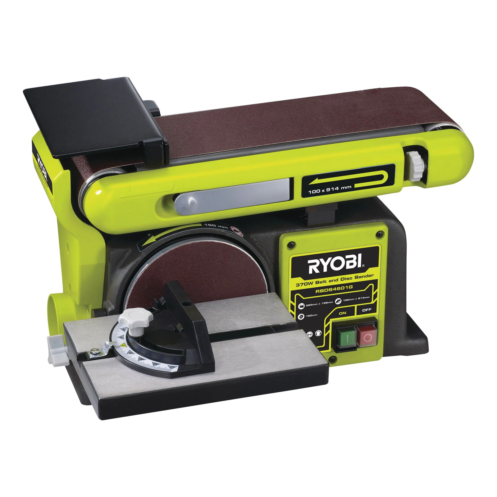 Ryobi RBDS4601G Elektromos szalagcsiszoló (5133002858)