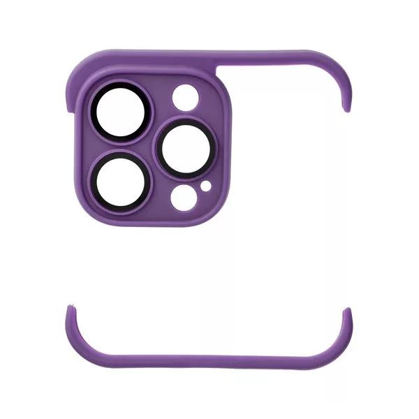 Mini bumper Apple iPhone 13 Pro szilikon tok lila (74475) (MI74475)