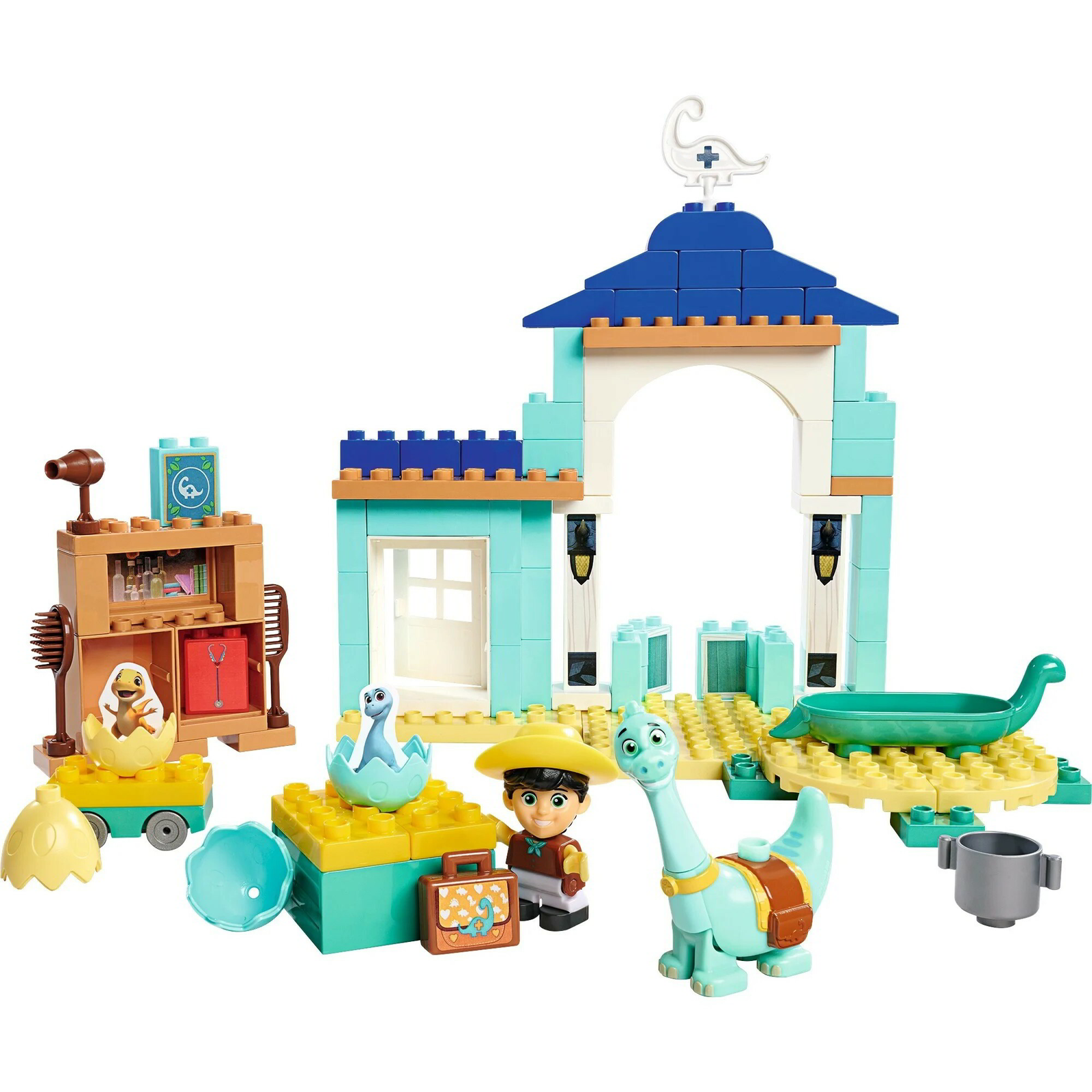 BIG Bloxx Dínó Keltető épület 86 darabos Építőjáték (800057184)