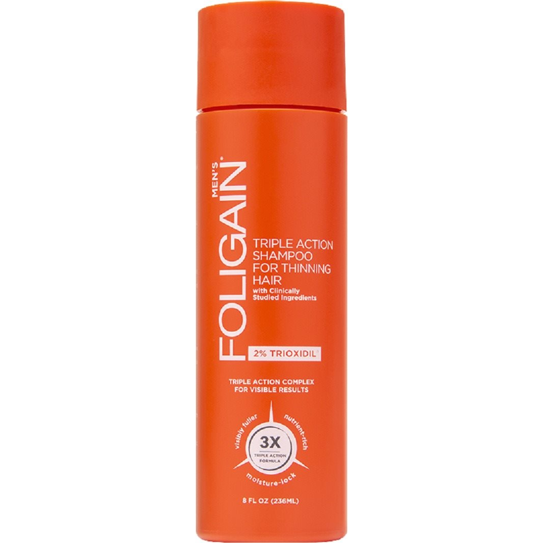 FOLIGAIN Triple Action hajhullás elleni sampon 2% trioxidillal, férfiaknak (818423020495)