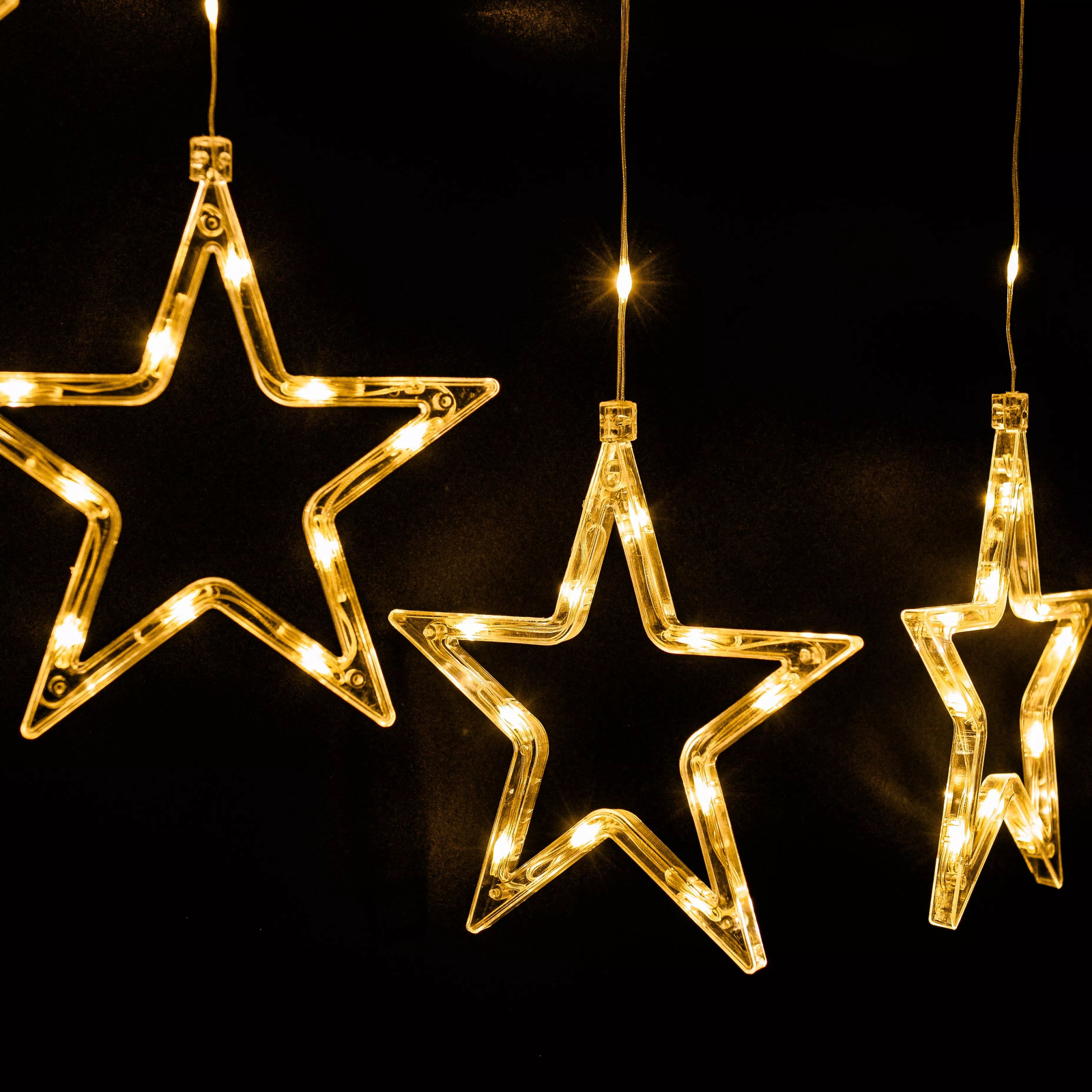 Dekortrend KAT 511 Crystalline Kültéri Beltéri Toldható fényfüggöny 1,2x0,8m - Meleg fehér (KAT 511)