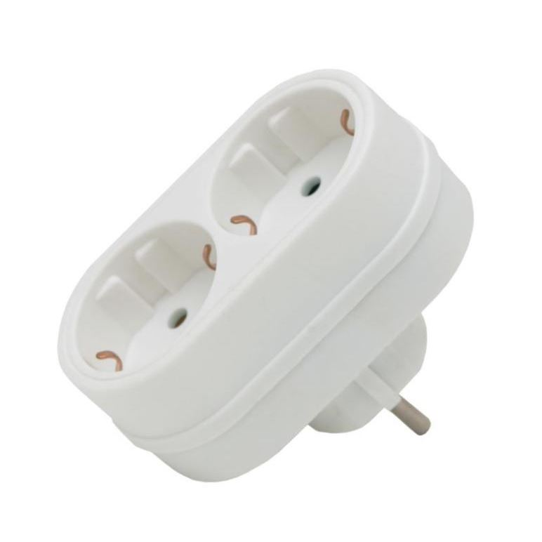 Hálózati elosztó 2 csatlakozó (KKTPE0102) (egyébKKTPE0102)