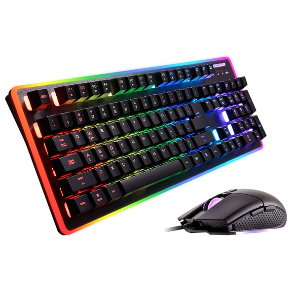 Комплект Kлавиатура + Мишка Gaming Cougar Deathfire EX, Черен