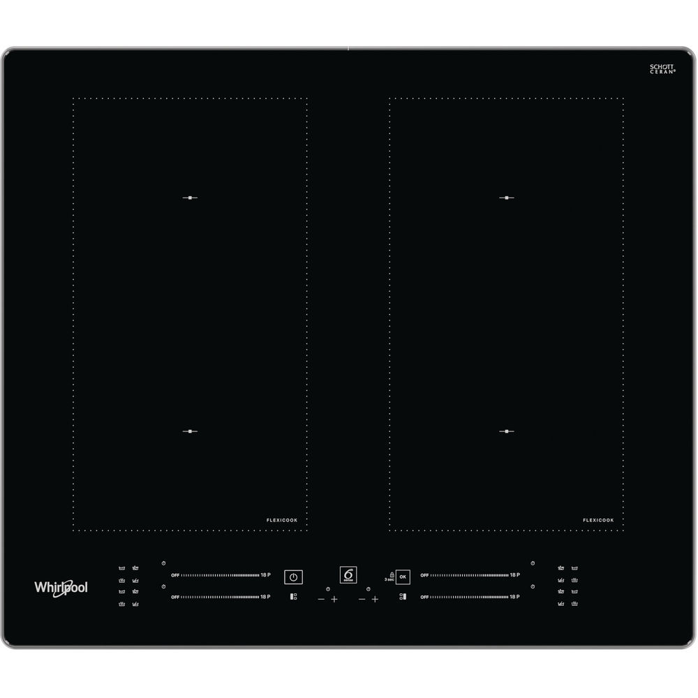 Whirlpool WL S8560 AL Indukciós főzőlap - Fekete (WL S8560 AL)
