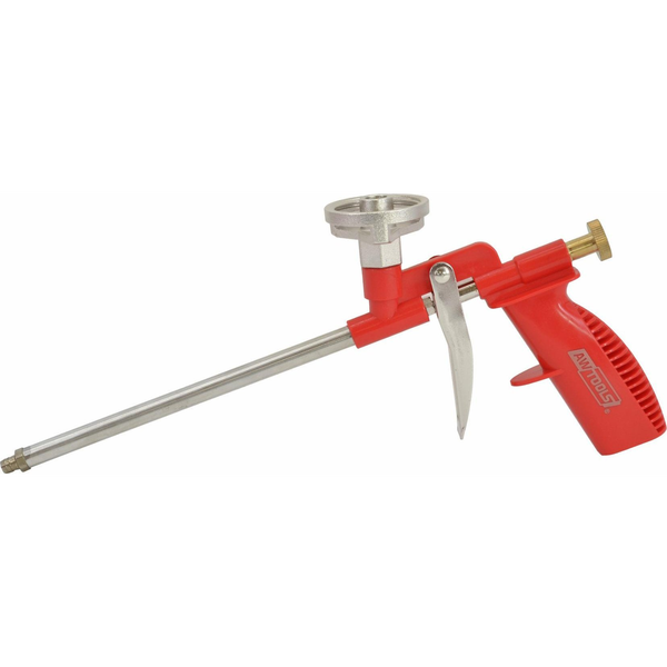 Pistolet do kleju AWTools AWTOOLS PISTOLET DO PIANY PLASTIKOWY NIKIEL