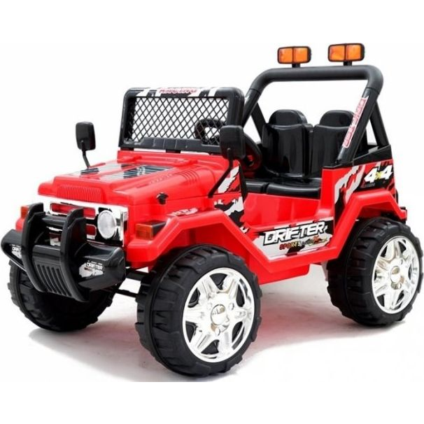 Raptor 12 V 2551 Elektromos Terepjáró - 2.4 GHz, Szülői Távirányítóval, EVA Gumi Kerekekkel, Piros (2551)