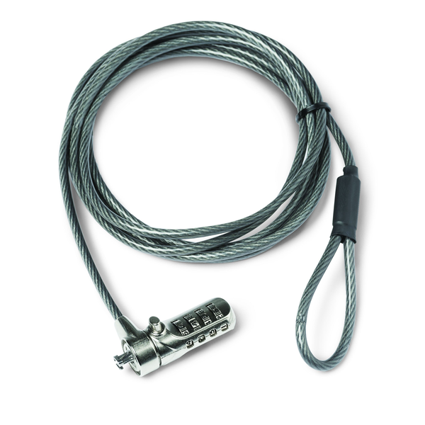 Dicota Security Cable T-Lock, combination, 3x7mm slot