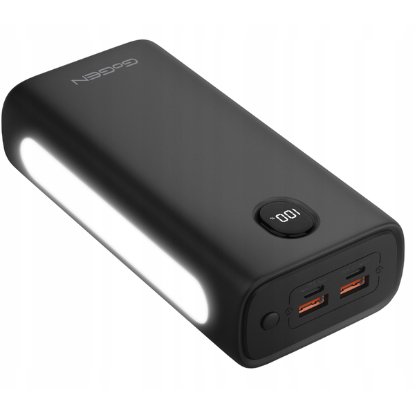 GoGEN PB300003B Power Bank 30000mAh PD20W Fekete