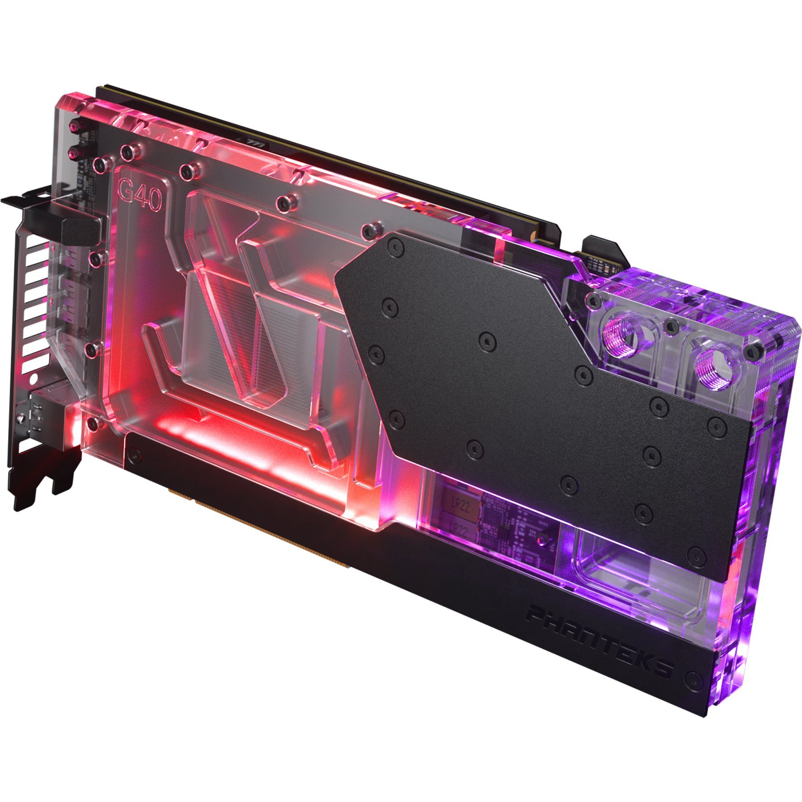 PHANTEKS Glacier G40 Asus GPU Block for Asus ROG Strix / TUF - Black (PH-GB4090AS_BK01_BP)