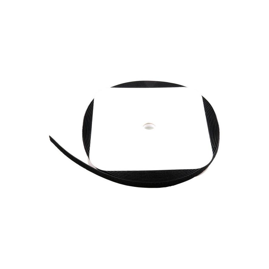 EFB Klettband 20mm schwarz, 25 Meter Rolle (81150.25) (81150.25)