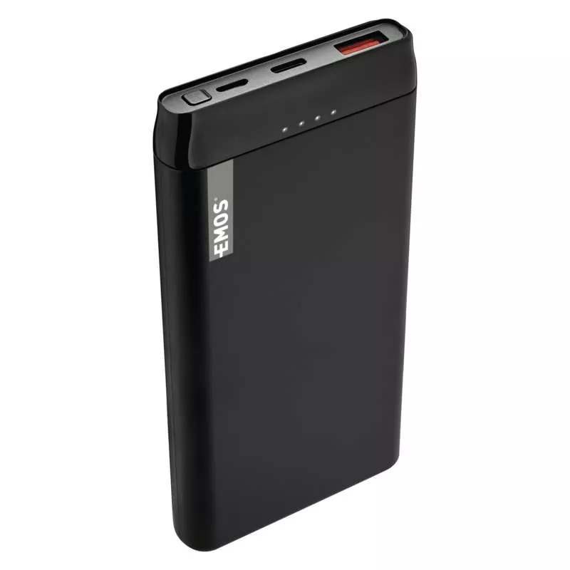 Emos AlphaQ 10 Power Bank 10000mAh Fekete (1613052400)