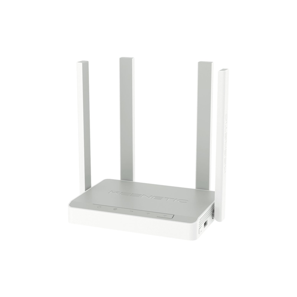 Keenetic KN-1912 trådløs router Hurtigt ethernet Dual-band (2,4 GHz / 5 GHz) Grå, Hvid