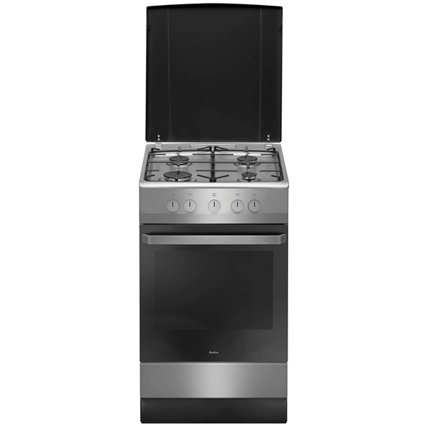 AMICA 58GG1.23PO(Xv) Szabadon álló gáztűzhely A 56 l inox