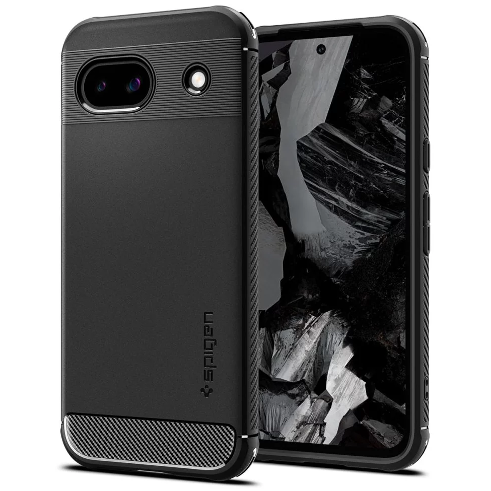 Spigen Rugged Armor Google Pixel 8a tok fekete (ACS07259) (ACS07259)