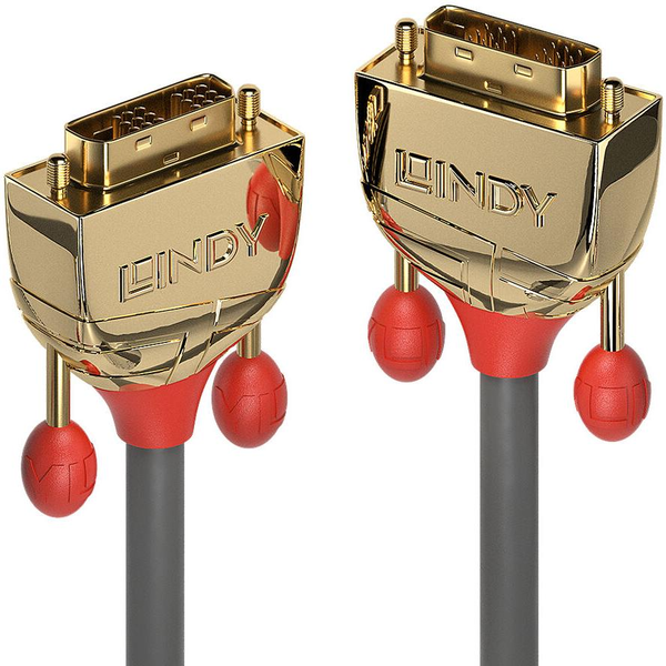 Lindy 36216 DVI kabel 15 m DVI-D Guld