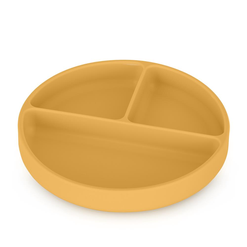 PETITE&MARS Take&Match Intense Ocher kerek szilikon tányér (8596202007678)