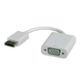 Адаптер, Roline, DisplayPort-VGA, M/F (12.03.3135-10), бял