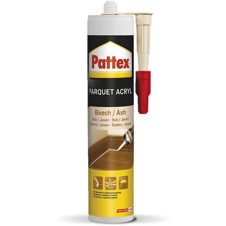PATTEX parkettafugázó - bükk/kőris, 310ml (9000100222372)